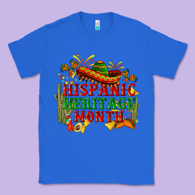National Hispanic Heritage Month Classic Tee Designed By Bundleandbundleshop