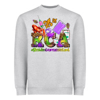 Heather Grey mardi gras rca resident care assistant Heavyweight Sweatshirt - AdoDesignShop