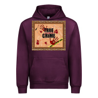 Mauve Wine true junkie crime Urban Hoodie - TumblerDesignByShophia