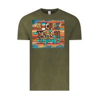 Vintage Olive coffee teach repeat Vintage Tee - JahusDesignShop