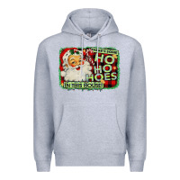 Heather Grey Funny Christmas Santa Premium Hoodie - Bettercallsaul