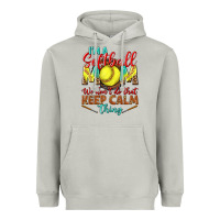 Moon Dust I'm a Softball mom we don't do that keep calm Heavyweight Hoodie - BundleAndBundleShop