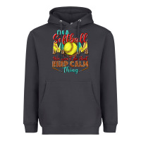 Smoke I'm a Softball mom we don't do that keep calm Heavyweight Hoodie - BundleAndBundleShop