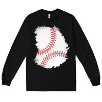 Black baseball patch Long Sleeve Tee - AdoDesignShop