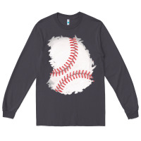 Smoke baseball patch Long Sleeve Tee - AdoDesignShop