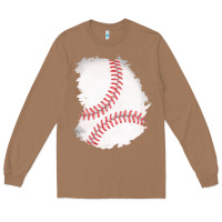 Toasted Coconut baseball patch Long Sleeve Tee - AdoDesignShop