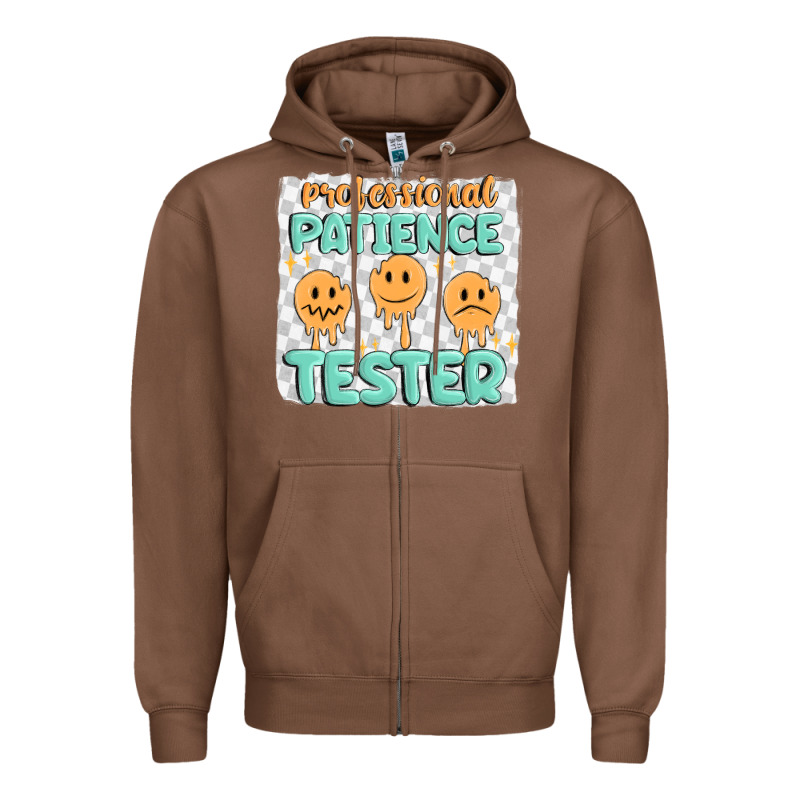 Professional Patience Zipper Hoodie by MaliasSmallBusiness | Teevron