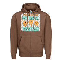 Chestnut professional patience Zipper Hoodie - MaliasSmallBusiness
