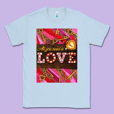 All You Need Is Love Classic Tee Designed By Adodesignshop