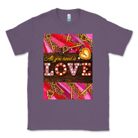 Lavender all you need is love Classic Tee - AdoDesignShop