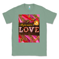 Sage all you need is love Classic Tee - AdoDesignShop