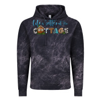 Cloud Black life is better at the cottage Vintage Hoodie - HRA Design Shop