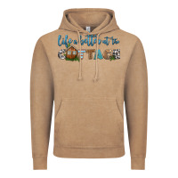 Life Is Better At The Cottage Vintage Hoodie | Teevron