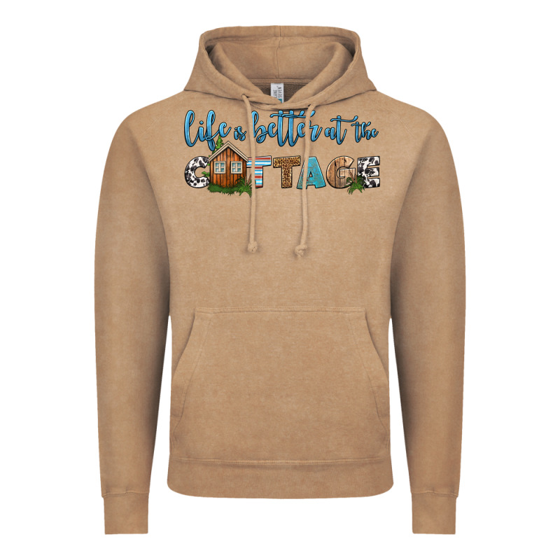 Life Is Better At The Cottage Vintage Hoodie by HRA Design Shop | Teevron