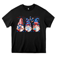 Black fourth of july gnomes Heavy Core Tee - RanaPortraitStore