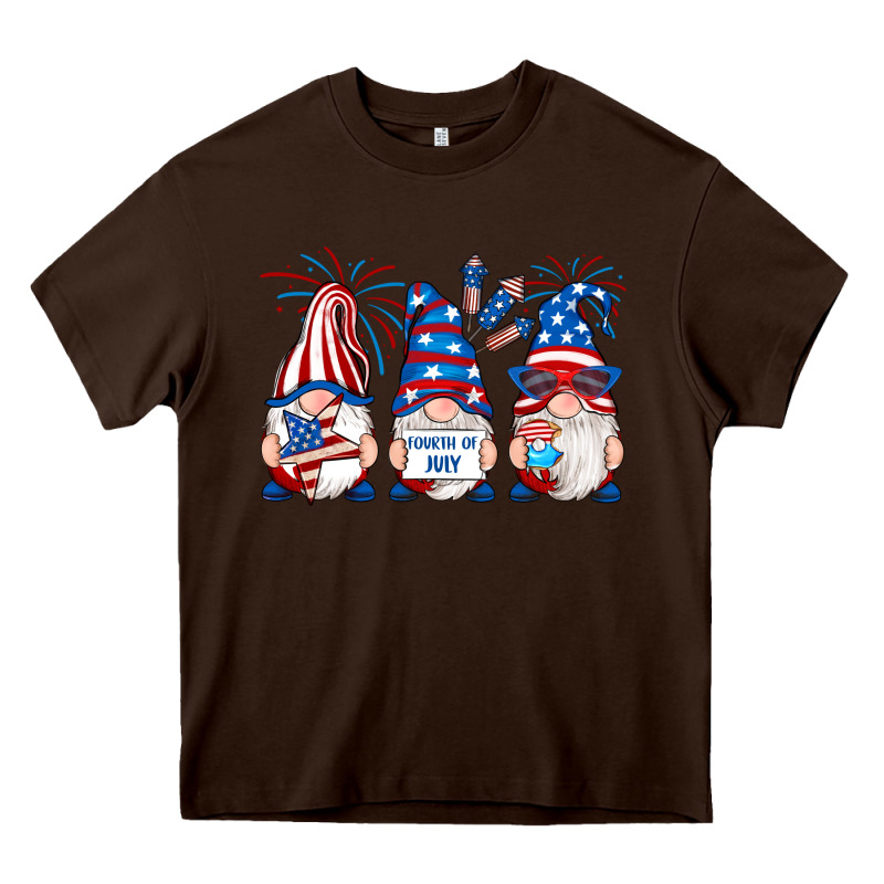 Fourth Of July Gnomes Heavy Core Tee by RanaPortraitStore | Teevron