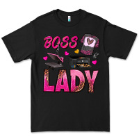 Black boss lady Premium Tee - texasbilliewilder
