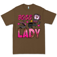 Cacao boss lady Premium Tee - texasbilliewilder