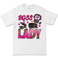 White boss lady Premium Tee - texasbilliewilder