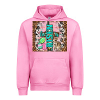 Fuchsia Pink western he is risen with rabbit Urban Hoodie - TumblerDesignByShophia