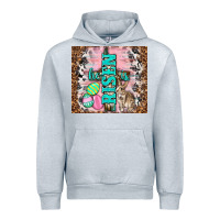 Heather Grey western he is risen with rabbit Urban Hoodie - TumblerDesignByShophia