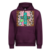 Mauve Wine western he is risen with rabbit Urban Hoodie - TumblerDesignByShophia