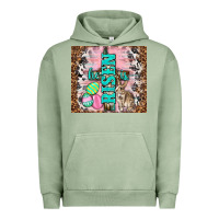 Pigment Oil Green western he is risen with rabbit Urban Hoodie - TumblerDesignByShophia