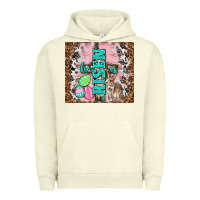 Pigment Pistachio western he is risen with rabbit Urban Hoodie - TumblerDesignByShophia
