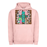 Pigment Salmon western he is risen with rabbit Urban Hoodie - TumblerDesignByShophia