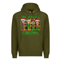 Army Green Have Yourself a Very Golden Christmas Premium Hoodie - Bettercallsaul