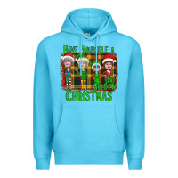Ocean Blue Have Yourself a Very Golden Christmas Premium Hoodie - Bettercallsaul