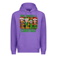 Purple Have Yourself a Very Golden Christmas Premium Hoodie - Bettercallsaul