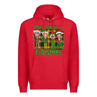 Red Have Yourself a Very Golden Christmas Premium Hoodie - Bettercallsaul