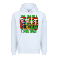 White Have Yourself a Very Golden Christmas Premium Hoodie - Bettercallsaul