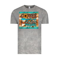 Cloud Rock coffee gives me teacher powers Vintage Tee - JahusDesignShop
