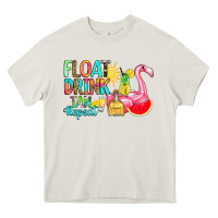 Cream float drink tan repeat Heavy Core Tee - RanaPortraitStore