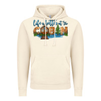 Vintage Artic life is better at the cabin Vintage Hoodie - HRA Design Shop