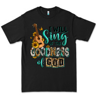 Black i will sing of the goodness of god Premium Tee - RanaPortraitStore