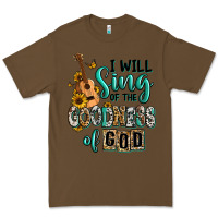 Cacao i will sing of the goodness of god Premium Tee - RanaPortraitStore