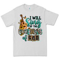 Dove Grey i will sing of the goodness of god Premium Tee - RanaPortraitStore