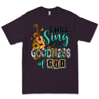Plum i will sing of the goodness of god Premium Tee - RanaPortraitStore