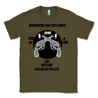 Army Green Guns - When guns are outlawed I'll be outlaw Classic Tee - Bettercallsaul