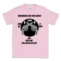 Bubblegum Pink Guns - When guns are outlawed I'll be outlaw Classic Tee - Bettercallsaul