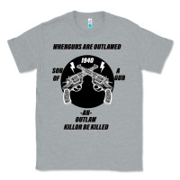 Heather Grey Guns - When guns are outlawed I'll be outlaw Classic Tee - Bettercallsaul