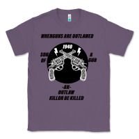 Lavender Guns - When guns are outlawed I'll be outlaw Classic Tee - Bettercallsaul