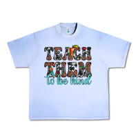 Grape Ice teach them to be kind Urban Heavy Tee - JahusDesignShop