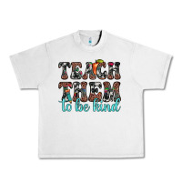Lunar Rock teach them to be kind Urban Heavy Tee - JahusDesignShop