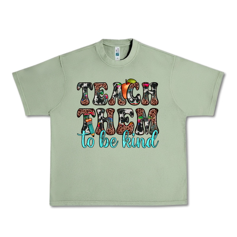 Teach Them To Be Kind Urban Heavy Tee by JahusDesignShop | Teevron