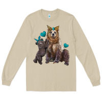 Mushroom mama bear and baby bear Long Sleeve Tee - Artiststas