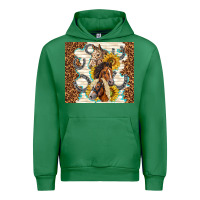 Emerald horses with sunflowers Urban Hoodie - TumblerDesignByShophia